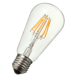 E27 ST58 8W Warm White COB LED Filament Retro Edison LED Bulbs AC110V / AC220V 6 E27 ST58 8W Warm White COB LED Filament Retro Edison LED Bulbs AC110V / AC220V - Image 6