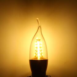 E27 E14 E12 B22 B15 4W 25 SMD 2835 LED Warm White White Candle Light Bulb AC 85-265V 5 E27 E14 E12 B22 B15 4W 25 SMD 2835 LED Warm White White Candle Light Bulb AC 85-265V - Image 5