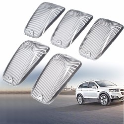5pcs Smoke Top Lamp Lens Roof Running Light Cab Marker Cover For Ford GMC 1