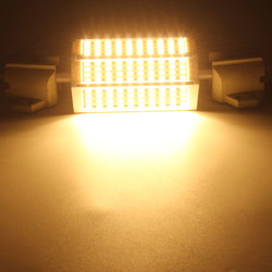 Dimmable R7S 118mm 15W 120 SMD 4014 LED Warm White Pure White Light Lamp Bulb AC220V/110V 4
