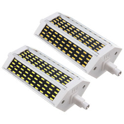 Dimmable R7S 118mm 15W 120 SMD 4014 LED Warm White Pure White Light Lamp Bulb AC220V/110V 6