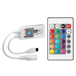 ARILUX?® SL-LC 04 Super Mini LED WIFI APP Controller + Remote Control For RGBW LED Strip DC 9-12V 1
