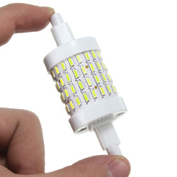 Dimmable R7S 78mm 5W 72 SMD 4014 350Lm Pure White Warm White LED Corn Light Bulb AC85-265V 1