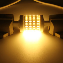 Dimmable R7S 78mm 5W 72 SMD 4014 350Lm Pure White Warm White LED Corn Light Bulb AC85-265V 3