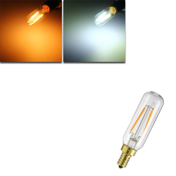 Dimmable E12 T25 2W LED White Warm White COB Retro Vintage Edison Filament Light Bulb AC110V 1