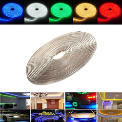 14M 49W Waterproof IP67 SMD 3528 840 LED Strip Rope Light Christmas Party Outdoor AC 220V 2