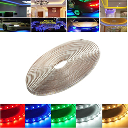 11M 38.5W Waterproof IP67 SMD 3528 660 LED Strip Rope Light Christmas Party Outdoor AC 220V 1