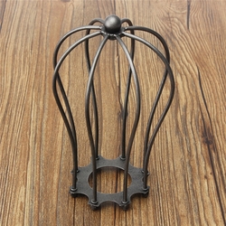 175MM DIY Vintage Pendant Trouble Light Bulb Guard Wire Cage Ceiling Hanging Lampshade 4 175MM DIY Vintage Pendant Trouble Light Bulb Guard Wire Cage Ceiling Hanging Lampshade - Image 4