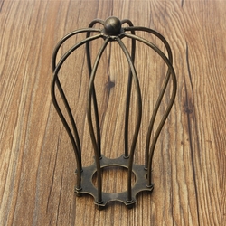 175MM DIY Vintage Pendant Trouble Light Bulb Guard Wire Cage Ceiling Hanging Lampshade 5 175MM DIY Vintage Pendant Trouble Light Bulb Guard Wire Cage Ceiling Hanging Lampshade - Image 5