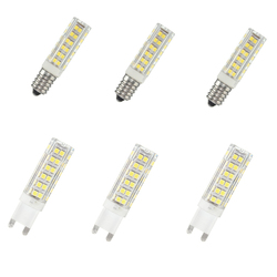 G9 E14 5W 76 SMD 2835 LED Pure White Warm White Natural White Light Lamp Bulb AC220V 2 G9 E14 5W 76 SMD 2835 LED Pure White Warm White Natural White Light Lamp Bulb AC220V - Image 2