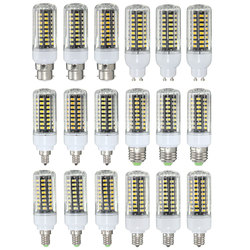 E27 E14 E12 E17 GU10 B22 LED Corn Bulb 7W 72 SMD 5736 LED Lamp Ampoule Led Light AC85-265V 5