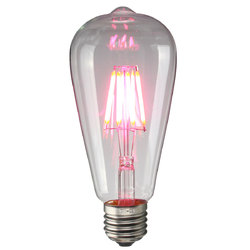 E27 ST64 8W RGB Edison Rereo Glass 800Lm Vintage Incandescent Light Lamp Bulb AC220V 7 E27 ST64 8W RGB Edison Rereo Glass 800Lm Vintage Incandescent Light Lamp Bulb AC220V - Image 7