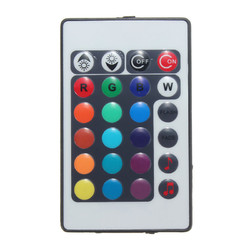 24 Keys RGB LED Strip Music Sound 3 Channel IR Remote Controller Dimmer DC12-24V 4 24 Keys RGB LED Strip Music Sound 3 Channel IR Remote Controller Dimmer DC12-24V - Image 4