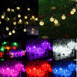 Solar 30 LED Outdoor Waterproof Party String Fairy Light Festival Ambience Lights 2