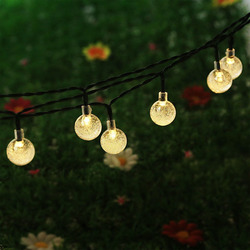 Solar 30 LED Outdoor Waterproof Party String Fairy Light Festival Ambience Lights 6