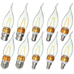 E27 E14 E12 B22 B15 2W 2LEDS LED Plastic&Aluminum Pure White Warm White Filament Light Bulb AC110V 6 E27 E14 E12 B22 B15 2W 2LEDS LED Plastic&Aluminum Pure White Warm White Filament Light Bulb AC110V - Image 6