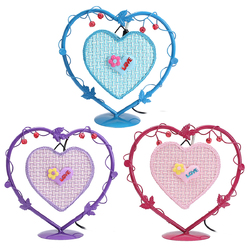 Vintage Artificial Light Love Heart Antique Table Lamp Gift Room Decor 2 Vintage Artificial Light Love Heart Antique Table Lamp Gift Room Decor - Image 2