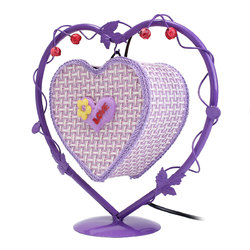 Vintage Artificial Light Love Heart Antique Table Lamp Gift Room Decor 6 Vintage Artificial Light Love Heart Antique Table Lamp Gift Room Decor - Image 6