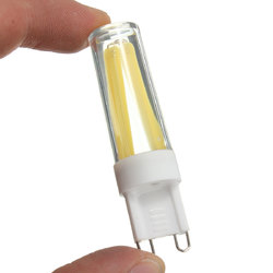 Mini G9 3W COB Pure White Warm White LED Silicone Crystal Lamp Light AC110V