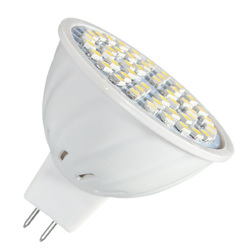 ZX E27 E14 GU10 MR16 LED 4W 48 SMD 3528 LED Pure White Warm White Spot Lightt Lamp Bulb AC110V AC220V 6