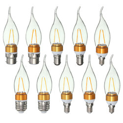E27 E14 E12 B22 B15 2W LED Filament Edison Plastic&Aluminum Pure White Warm White Light Bulb AC220V 6 E27 E14 E12 B22 B15 2W LED Filament Edison Plastic&Aluminum Pure White Warm White Light Bulb AC220V - Image 6