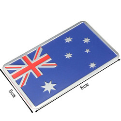 Aluminum Austrlia Flag Badge Australian Jack Pattern Car Sticker Emblem Decal Decoration 5 Aluminum Austrlia Flag Badge Australian Jack Pattern Car Sticker Emblem Decal Decoration - Image 5