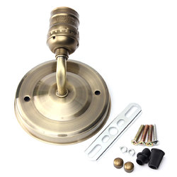 E27 Antique Vintage Wall Light Simple Design Sconce Lamp Bulb Socket Holder Fixture 4 E27 Antique Vintage Wall Light Simple Design Sconce Lamp Bulb Socket Holder Fixture - Image 4