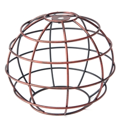 Iron Vintage Ceiling Light Fitting Lamp Bulb Sphere Shape Cage Bar Cafe Lampshade 5 Iron Vintage Ceiling Light Fitting Lamp Bulb Sphere Shape Cage Bar Cafe Lampshade - Image 5
