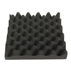 25X25X5cm Black Square Insulation Reduce Noise Sponge Foam Cotton 1