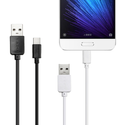 LAPU 2.0A 0.82ft/0.25m USB 2.0 Type-C TPE Wire Data Cable For Samsung Huawei