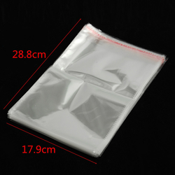 100Pcs Resealable Transparent Cellophane Opp Bag With Self Seal Strip 5 100Pcs Resealable Transparent Cellophane Opp Bag With Self Seal Strip - Image 5