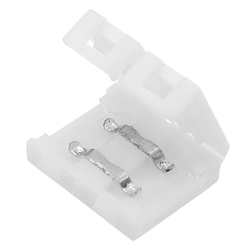 10mm Width 2Pin Solderless Connector for Non-waterproof Single Color LED Strip Light 2 10mm Width 2Pin Solderless Connector for Non-waterproof Single Color LED Strip Light - Image 2