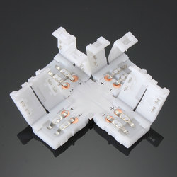 8mm +/T/L Shape 2 Pin 3528 LED Strip PCB Corner Connector for Single Color Lighting 3 8mm +/T/L Shape 2 Pin 3528 LED Strip PCB Corner Connector for Single Color Lighting - Image 3