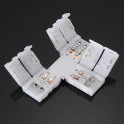 8mm +/T/L Shape 2 Pin 3528 LED Strip PCB Corner Connector for Single Color Lighting 4 8mm +/T/L Shape 2 Pin 3528 LED Strip PCB Corner Connector for Single Color Lighting - Image 4