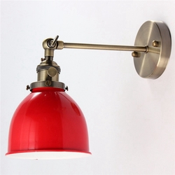 E27 Modern Retro Vintage Sconce Edison Wall Light Bulb Lamp shape Cafe Bar Coffee 5