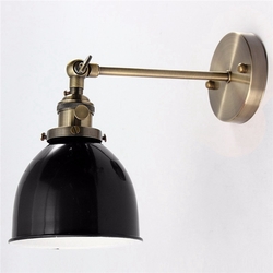 E27 Modern Retro Vintage Sconce Edison Wall Light Bulb Lamp shape Cafe Bar Coffee 7