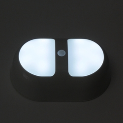 LED Night Light Human Motion Induction Sensor Control Lamp Battery For Bedroom Bathroom 4 LED Night Light Human Motion Induction Sensor Control Lamp Battery For Bedroom Bathroom - Image 4