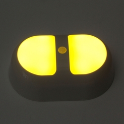 LED Night Light Human Motion Induction Sensor Control Lamp Battery For Bedroom Bathroom 5 LED Night Light Human Motion Induction Sensor Control Lamp Battery For Bedroom Bathroom - Image 5