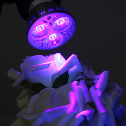 3W MR16 LED Ultraviolet Color Purple Light Flashlight Bulb Lamp Torch AC/DC 12V 3 3W MR16 LED Ultraviolet Color Purple Light Flashlight Bulb Lamp Torch AC/DC 12V - Image 3