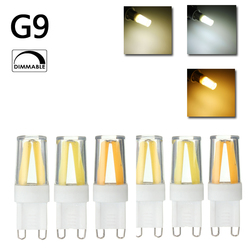 Mini Dimmab G9 LED Silicone Crystal COB Home Lighting 360 Degree Light Bulb 110V 2