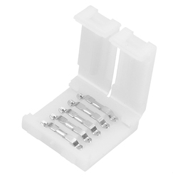 10mm 12mm Width 5 Pin Solderless Connector for RGBW LED Strip Clip 2 10mm 12mm Width 5 Pin Solderless Connector for RGBW LED Strip Clip - Image 2