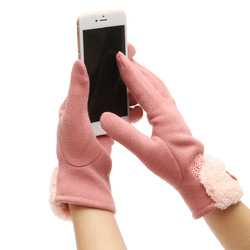 Women Winter Gloves Touch Screen Warm Gloves Outdoor Driving Gloves For Smartphone 1