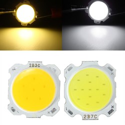 7W DIY LED COB Chip High Power Bead Light Lamp Bulb-white/Warmwhite DC20-24V 1