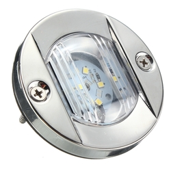 75mm LED Stern Lights Tail Lamp Transom Anchor IP66 2.2W 12V White 1Pcs for Marine Boat 7 75mm LED Stern Lights Tail Lamp Transom Anchor IP66 2.2W 12V White 1Pcs for Marine Boat - Image 7