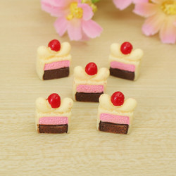 DIY 14x7MM Resin Kawaii Cake Simulation Food Cabochons For Phone Decoration Bun Bag 4 DIY 14x7MM Resin Kawaii Cake Simulation Food Cabochons For Phone Decoration Bun Bag - Image 4