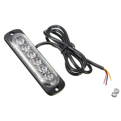 18W 6 LED Car Strobe Lights Bar 12V-24V Emergency Warning Flashing Lamp Amber/White/Amber+White 6 18W 6 LED Car Strobe Lights Bar 12V-24V Emergency Warning Flashing Lamp Amber/White/Amber+White - Image 6