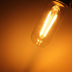 Kingso T45 E26/E27 Dimmable Edison LED Bulbs Warm White COB Vintage Light 400LM 4W 110V/220V 2 Kingso T45 E26/E27 Dimmable Edison LED Bulbs Warm White COB Vintage Light 400LM 4W 110V/220V - Image 2