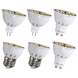 MR16/E27/GU10 LED Bulb 24 SMD 5733 480LM Pure White Warm White Spot Lightt Bulb 4.8W AC220V 2 MR16/E27/GU10 LED Bulb 24 SMD 5733 480LM Pure White Warm White Spot Lightt Bulb 4.8W AC220V - Image 2