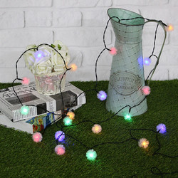 5M 20LED Dandelion Ball Solar Christmas Party Decor Outdoor Fairy String Light Lamp 5 5M 20LED Dandelion Ball Solar Christmas Party Decor Outdoor Fairy String Light Lamp - Image 5