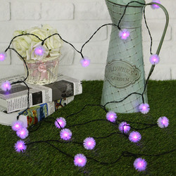 5M 20LED Dandelion Ball Solar Christmas Party Decor Outdoor Fairy String Light Lamp 7 5M 20LED Dandelion Ball Solar Christmas Party Decor Outdoor Fairy String Light Lamp - Image 7